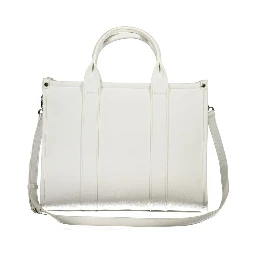 White Polyethylene Handbag