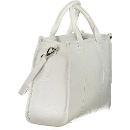 White Polyethylene Handbag