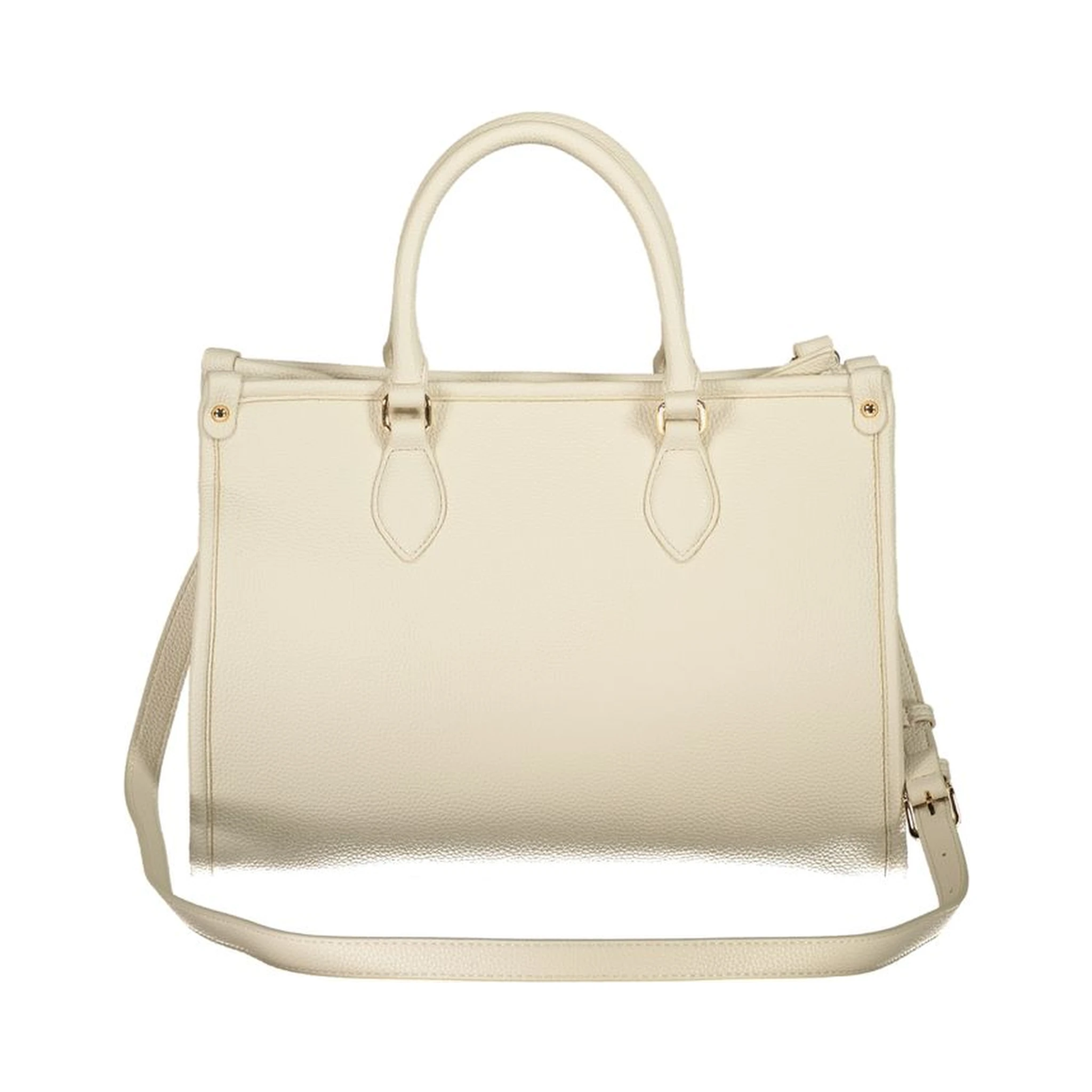 Beige Polyethylene Handbag