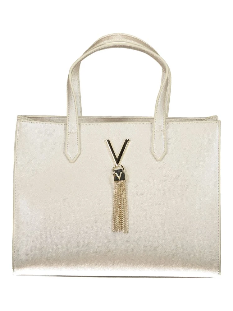 Gray Polyethylene Handbag