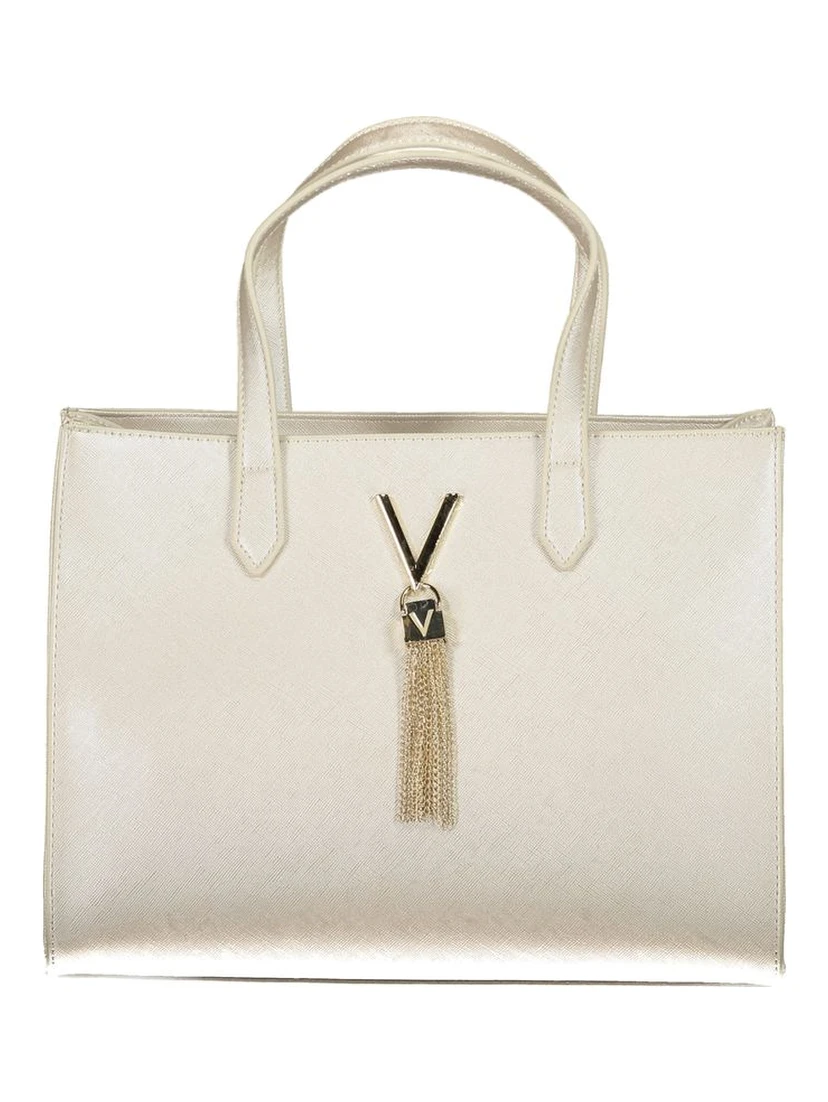 Gray Polyethylene Handbag