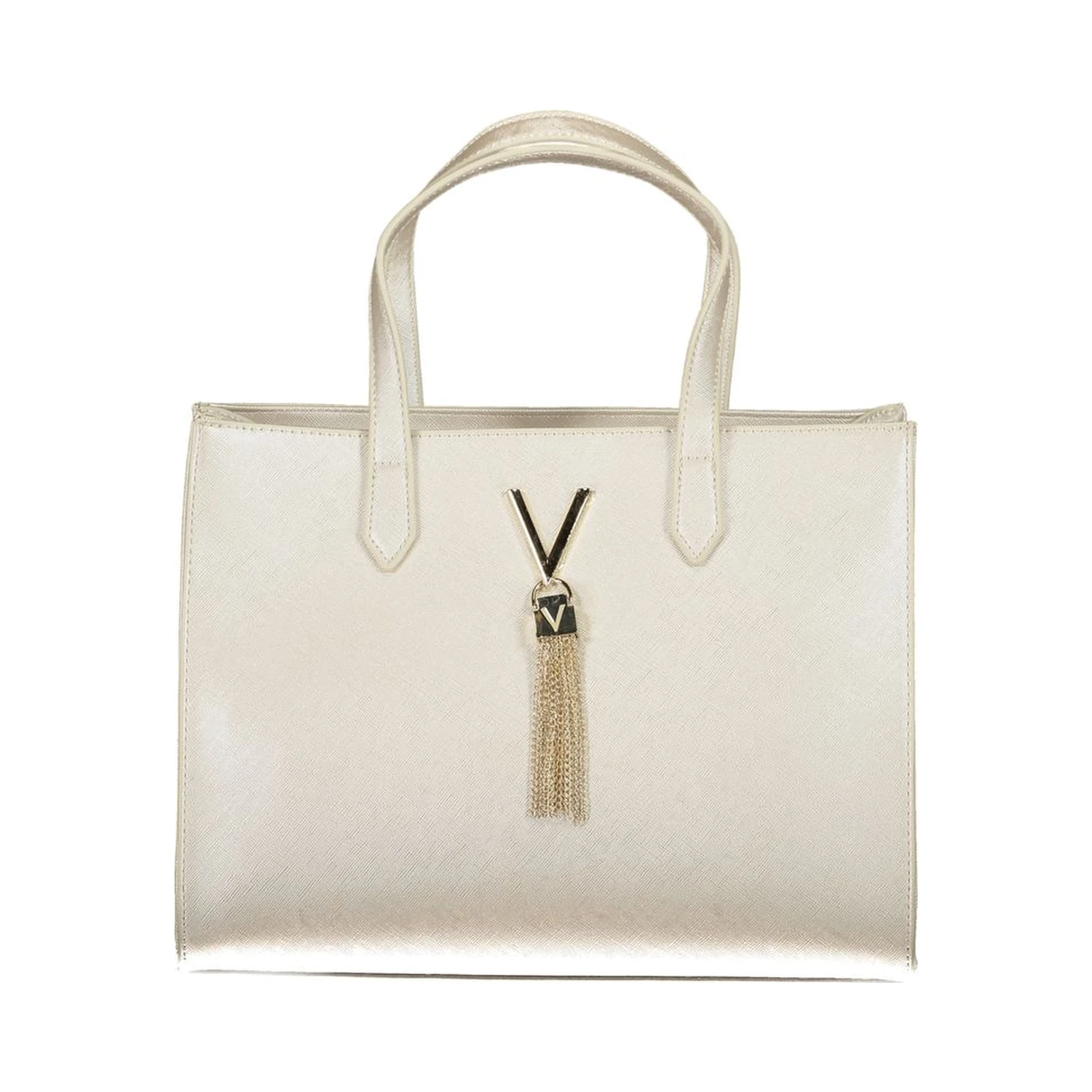 Gray Polyethylene Handbag