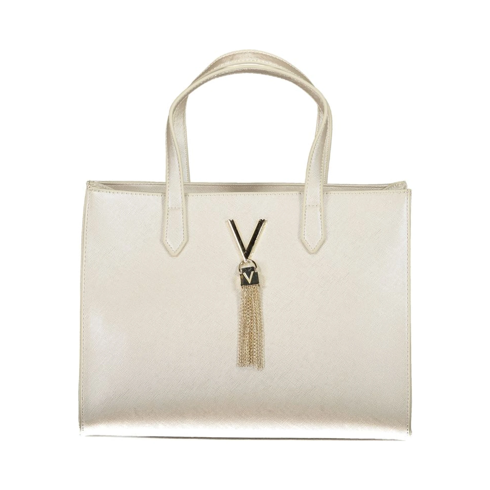 Gray Polyethylene Handbag