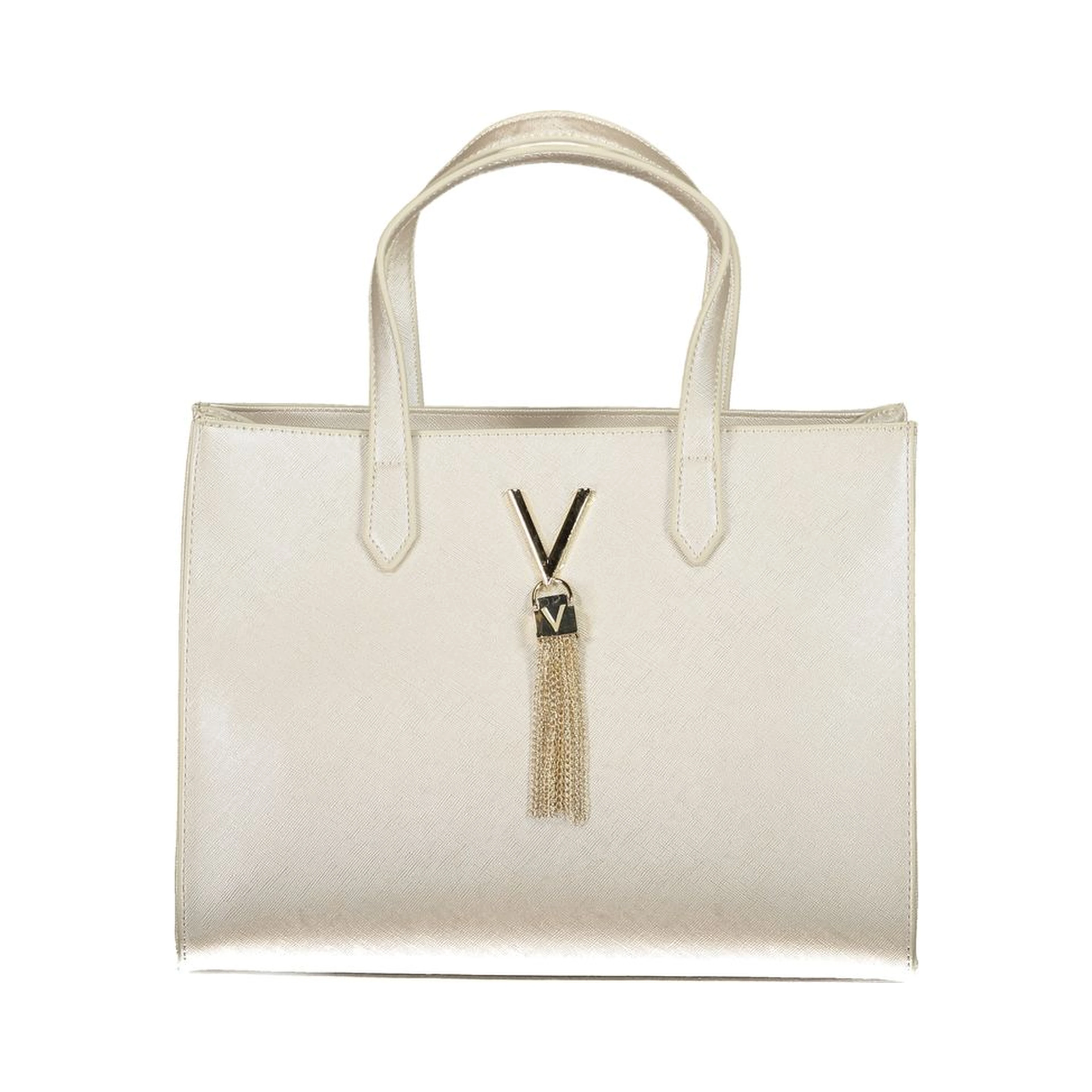 Gray Polyethylene Handbag