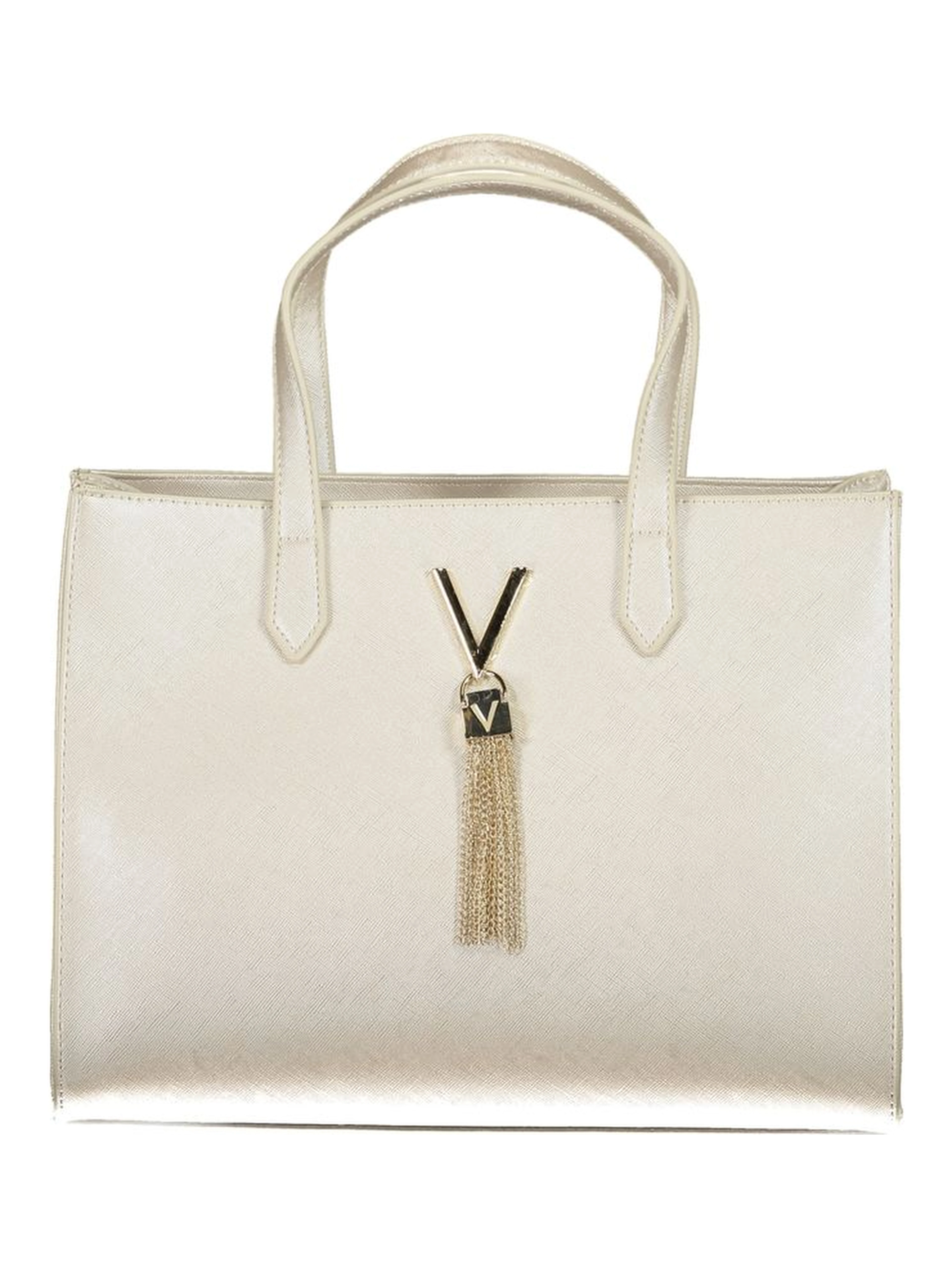 Gray Polyethylene Handbag