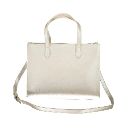 Gray Polyethylene Handbag