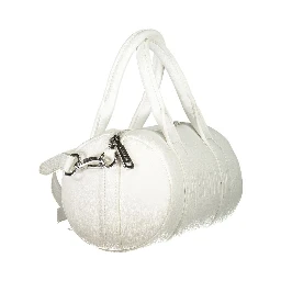 White Polyethylene Handbag