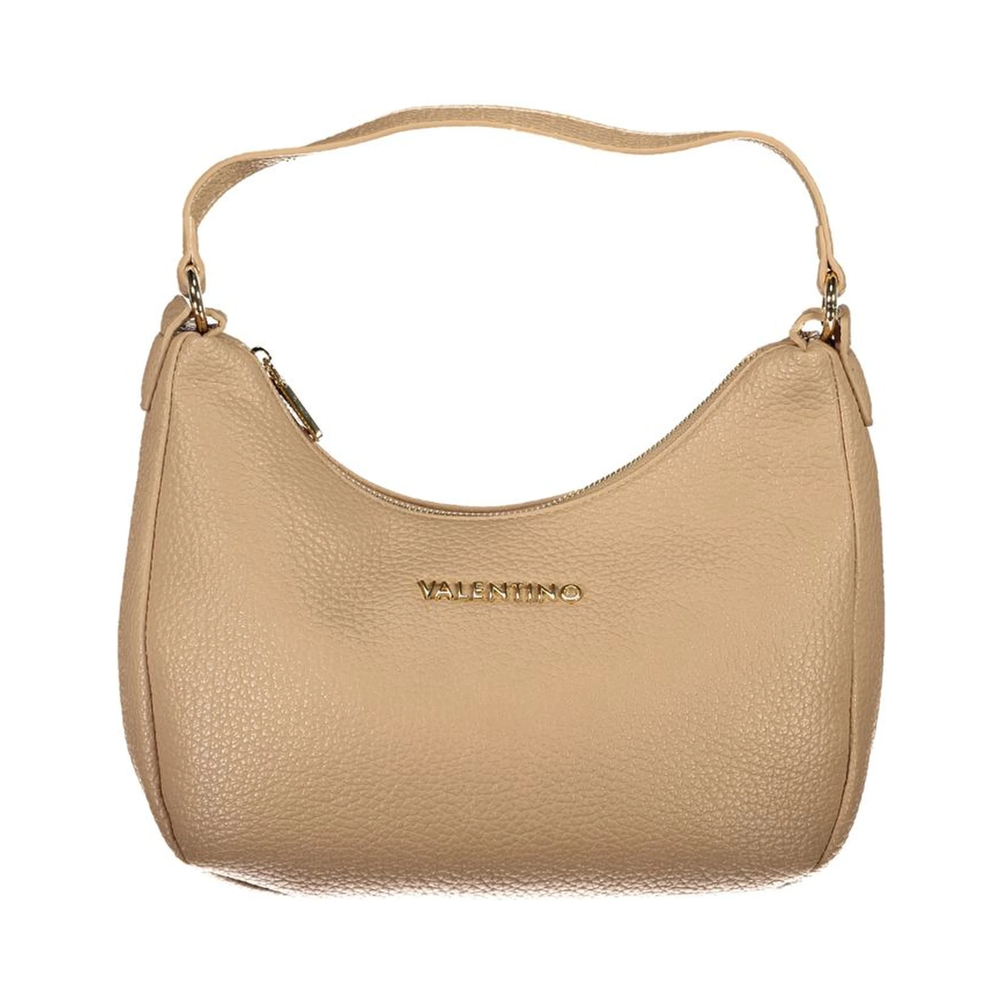 Beige Polyethylene Handbag