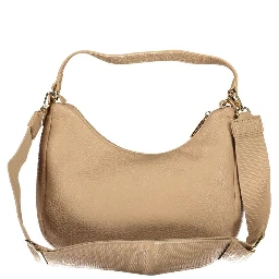 Beige Polyethylene Handbag