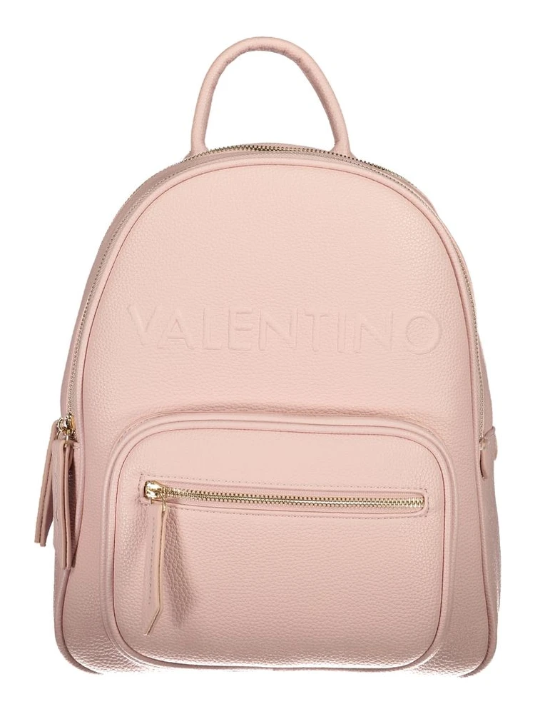 Pink Polyethylene Handbag