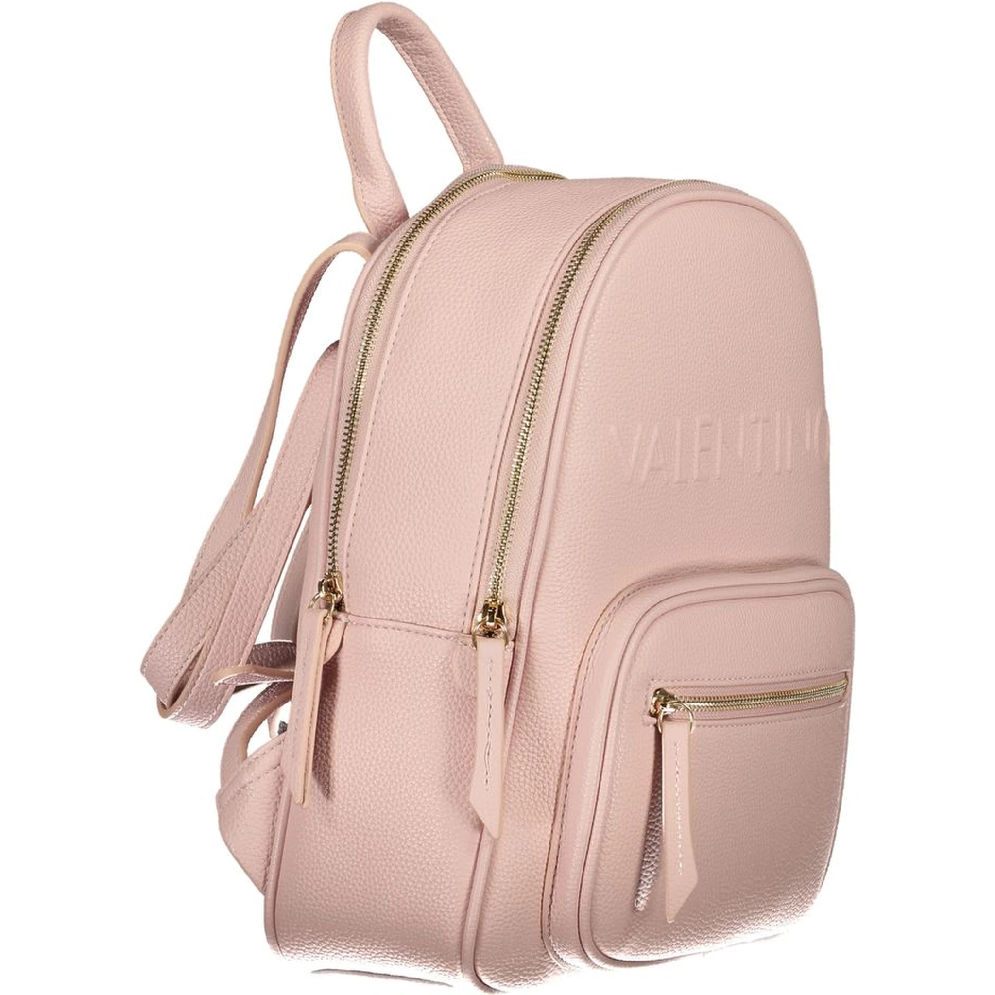 Pink Polyethylene Handbag