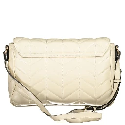 Beige Polyethylene Handbag