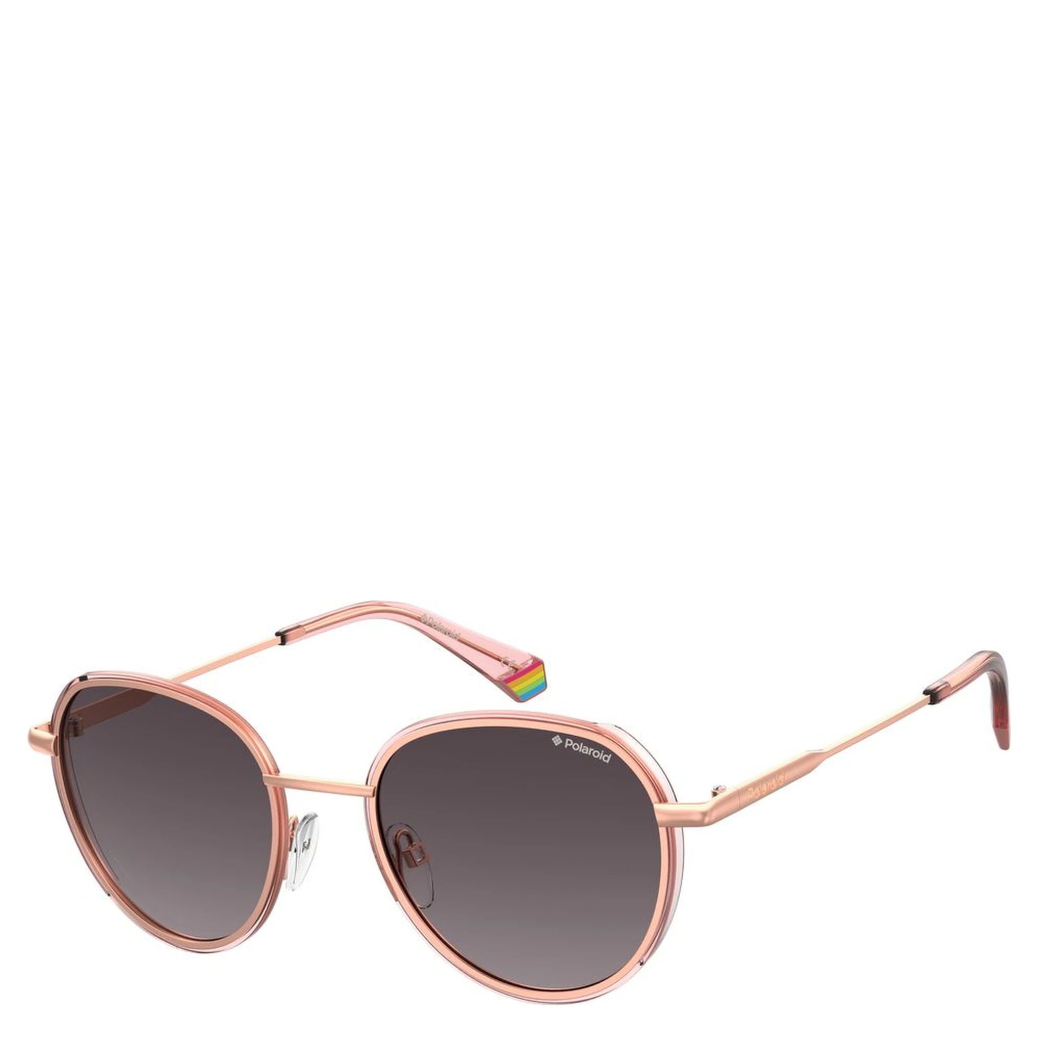 Rose Gold Metal Sunglasses