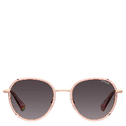 Rose Gold Metal Sunglasses