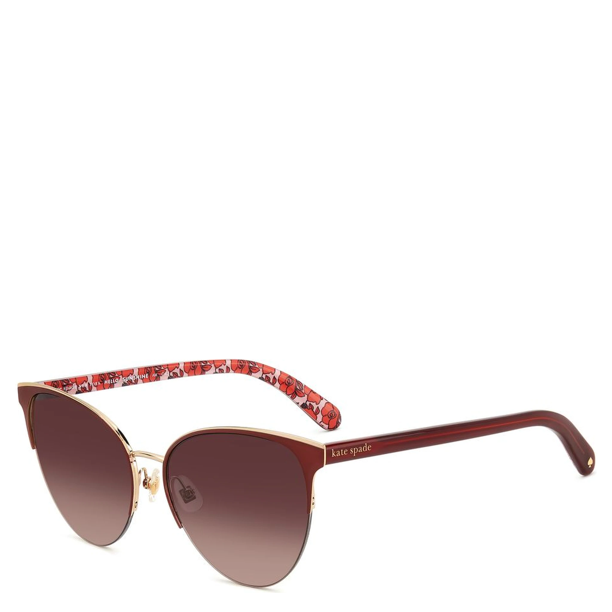 Red Metal Sunglasses
