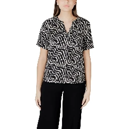 Black Viscose Blouse