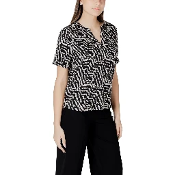 Black Viscose Blouse