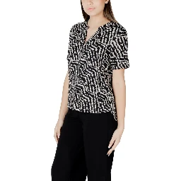 Black Viscose Blouse