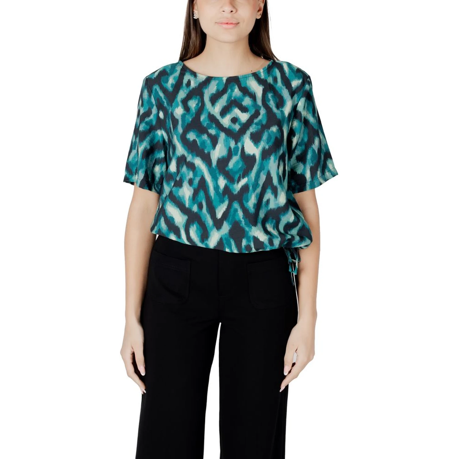 Green Viscose Blouse