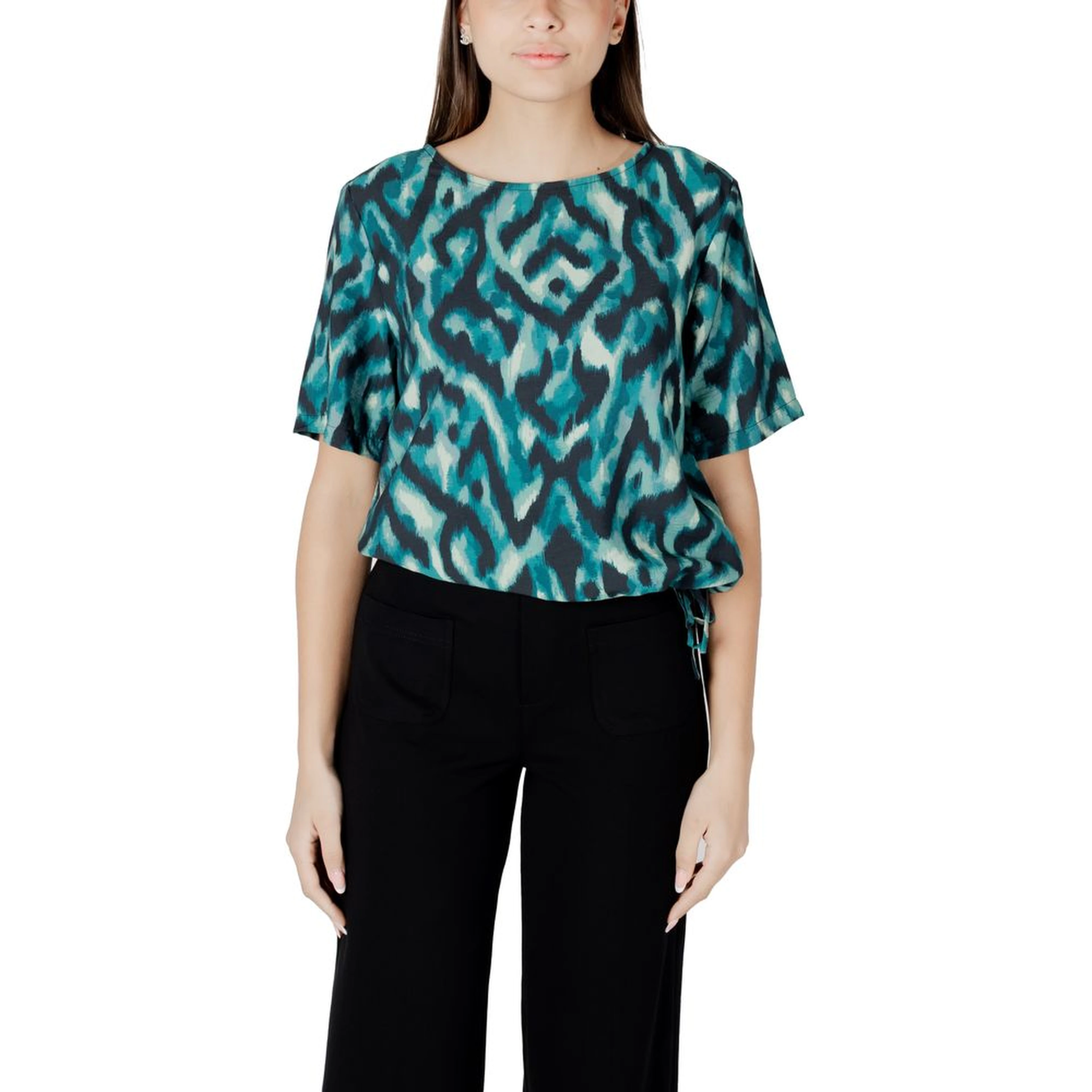 Green Viscose Blouse