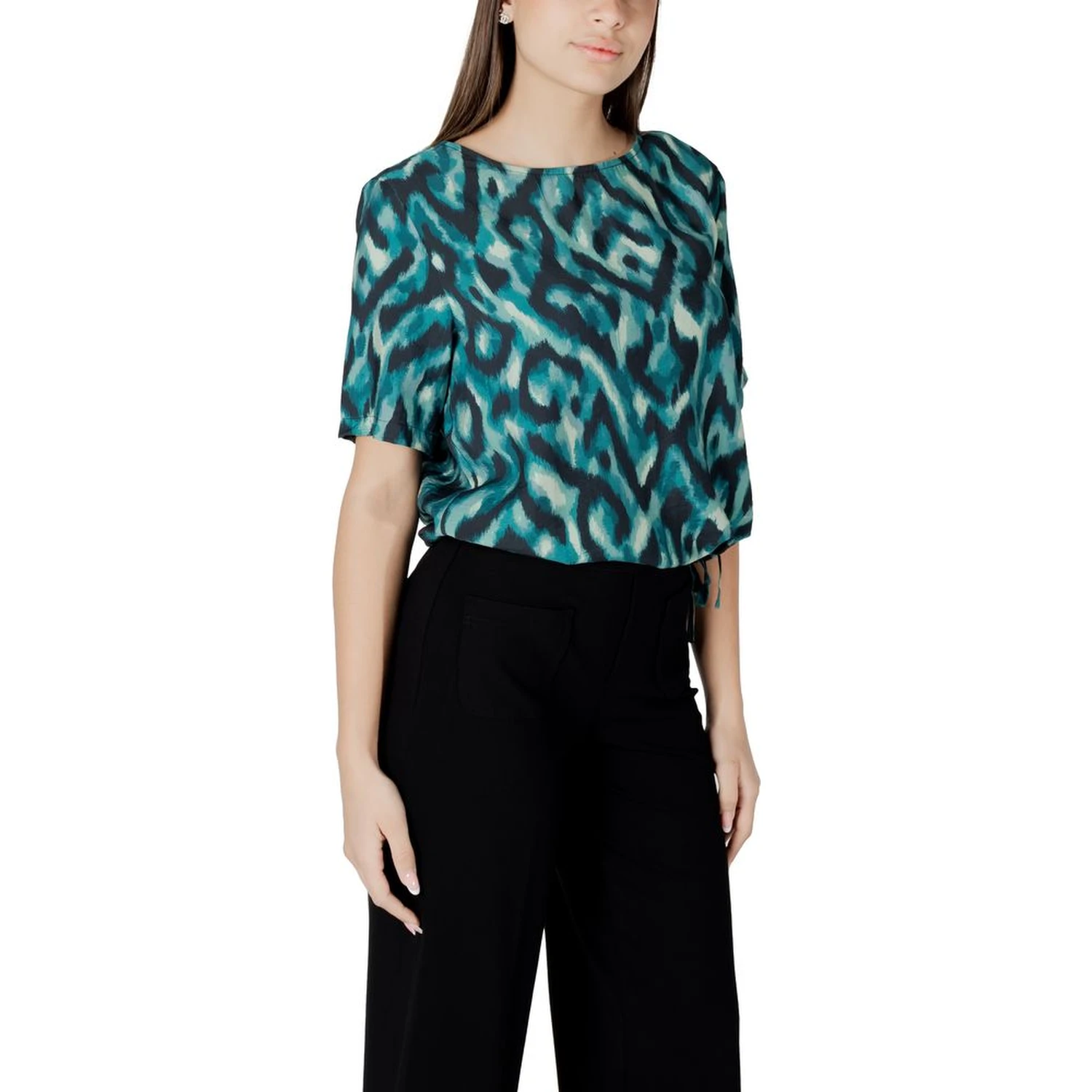 Green Viscose Blouse
