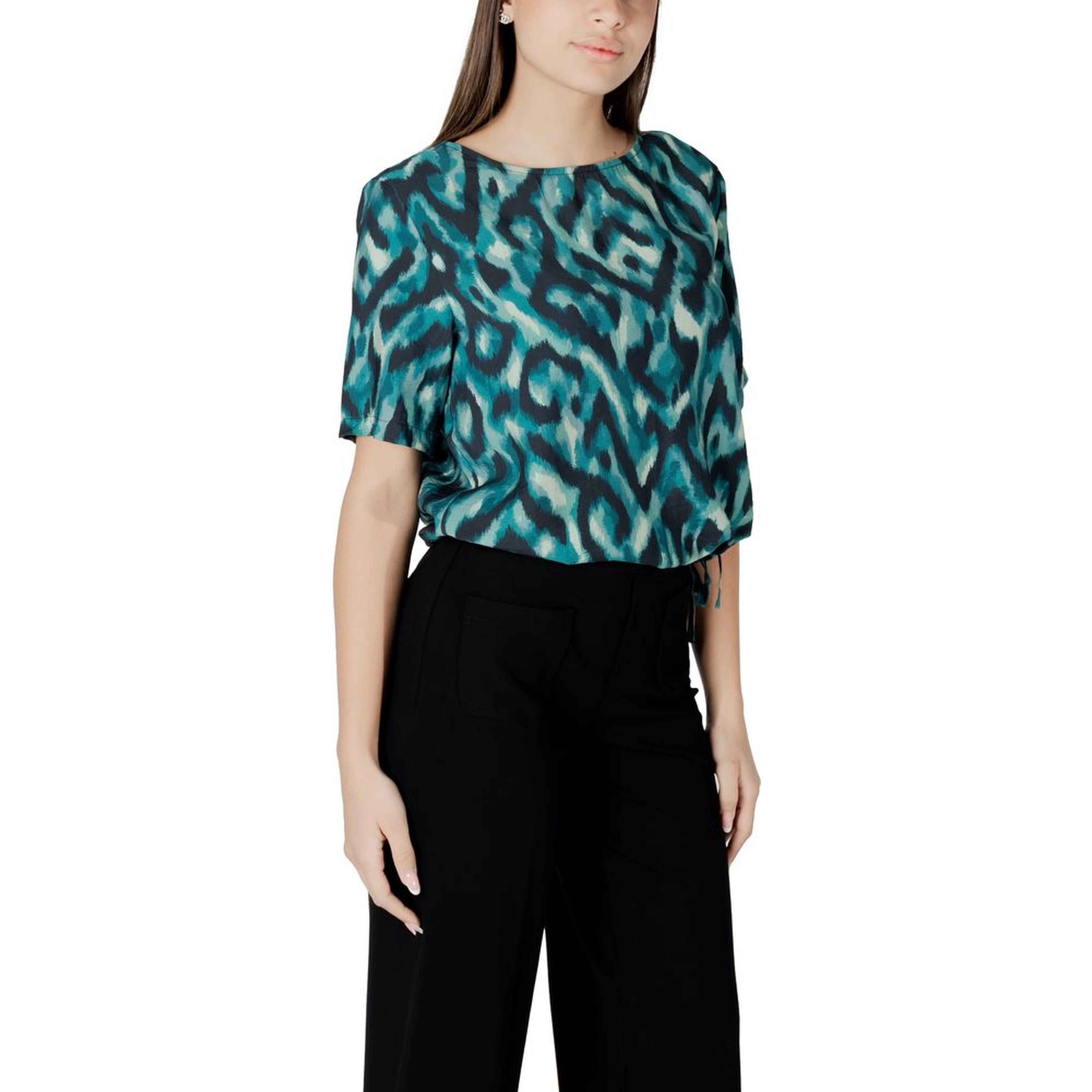 Green Viscose Blouse