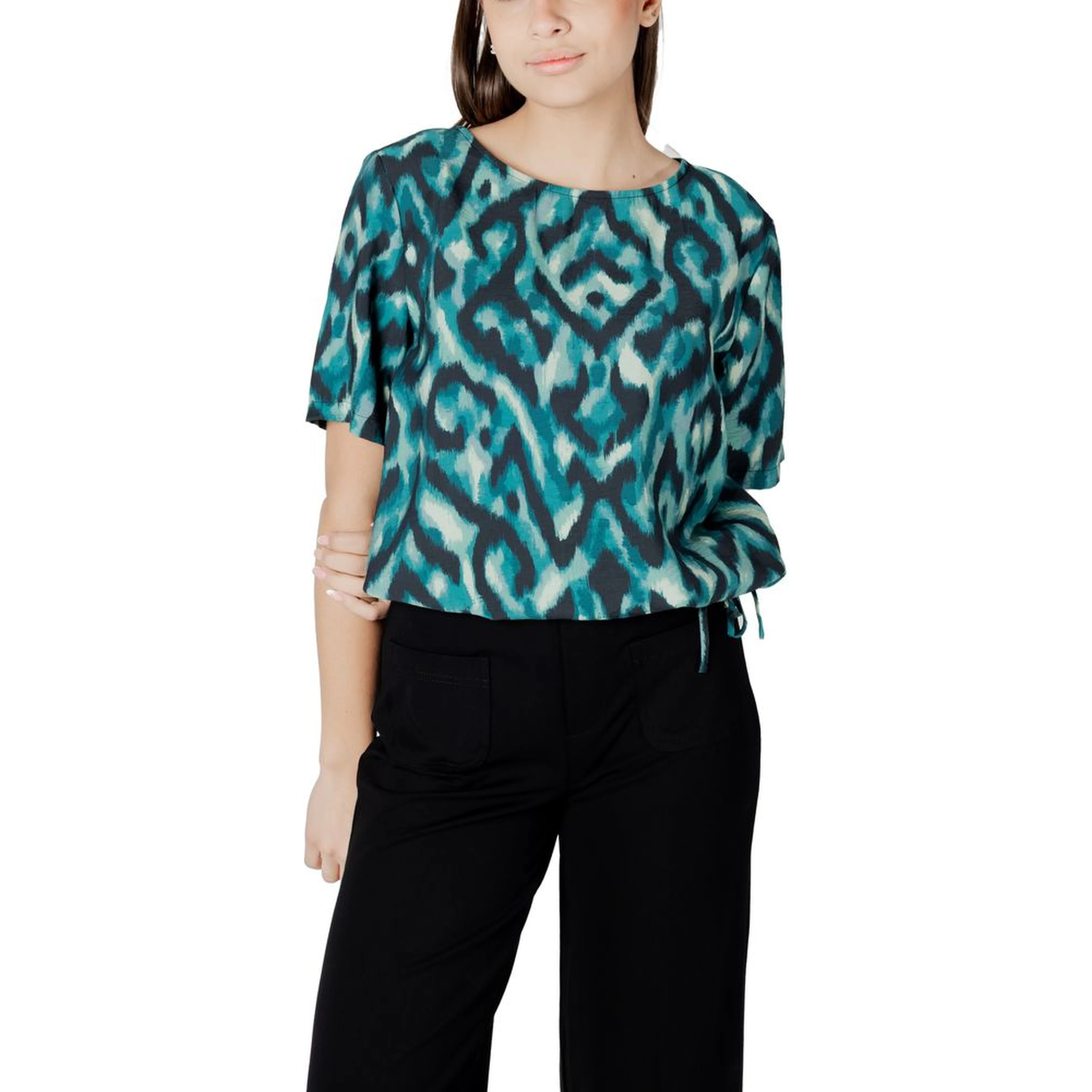Green Viscose Blouse
