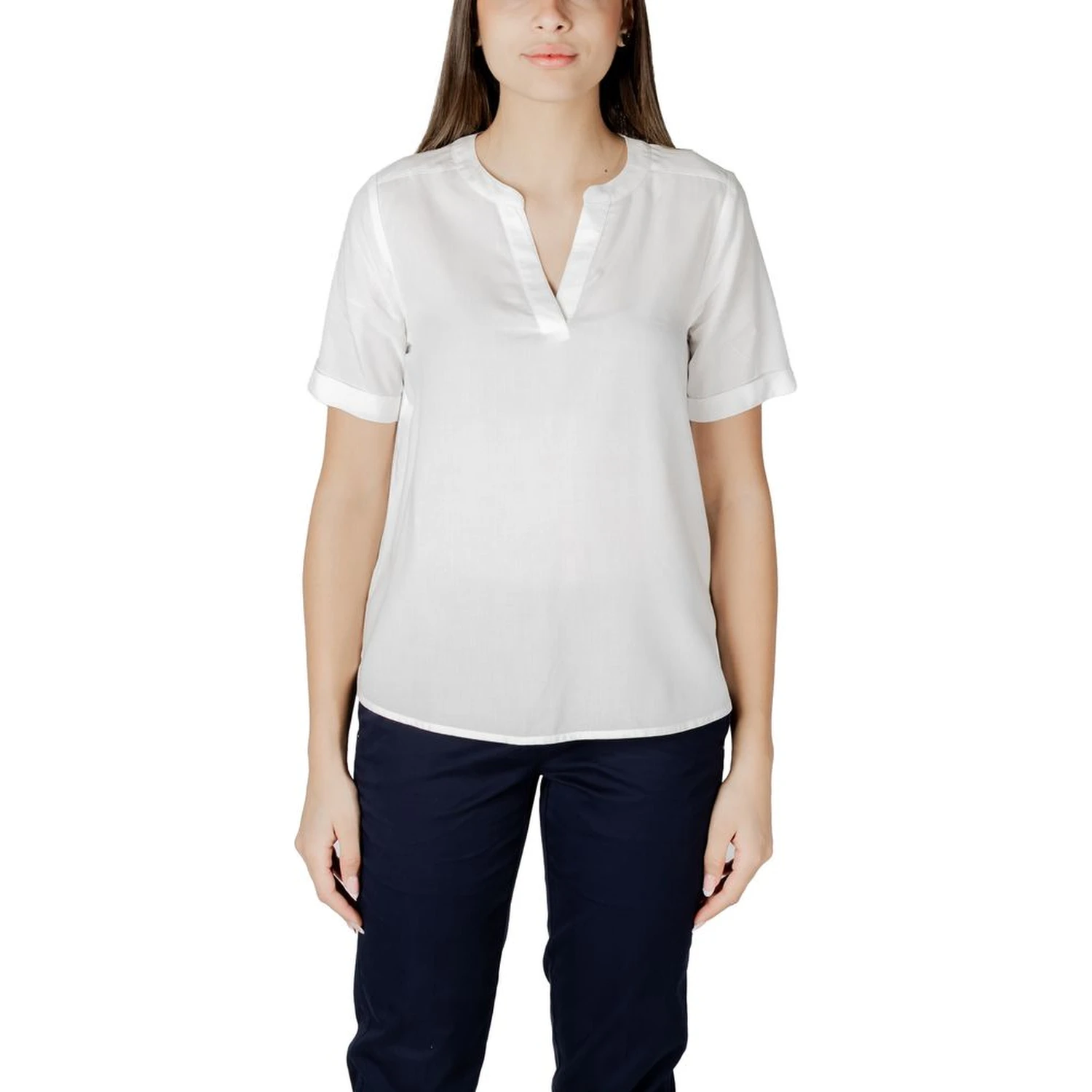 White Viscose Blouse