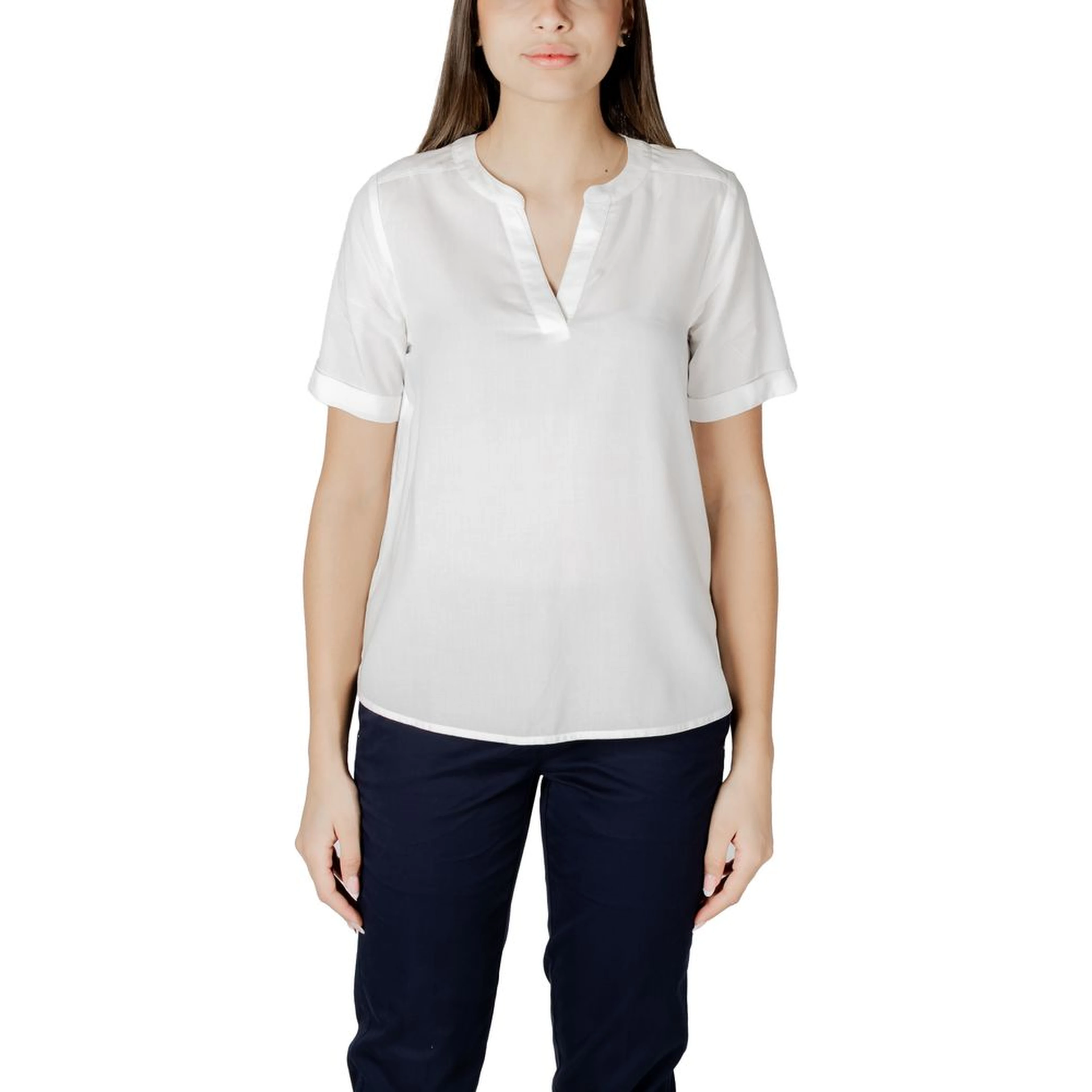 White Viscose Blouse