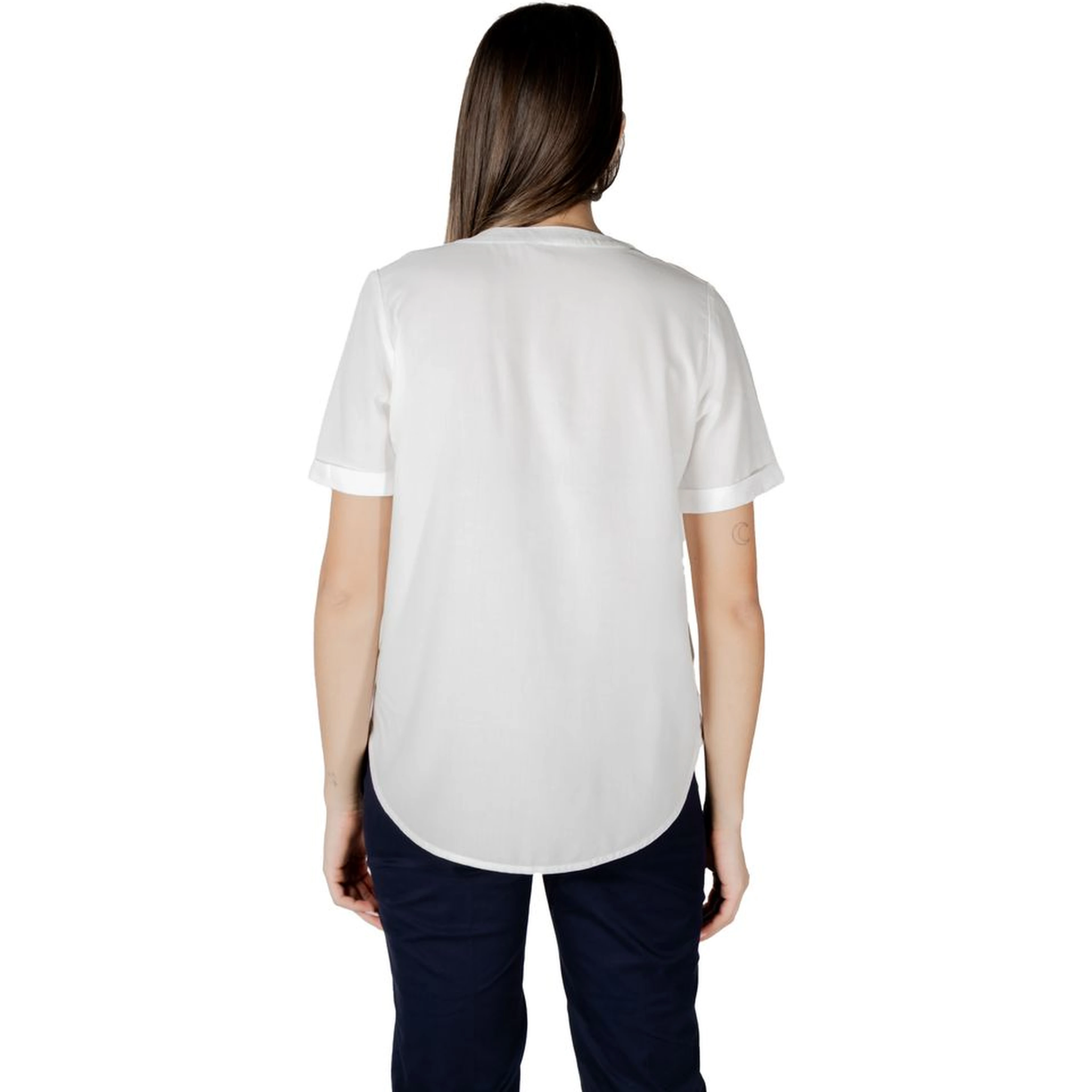 White Viscose Blouse
