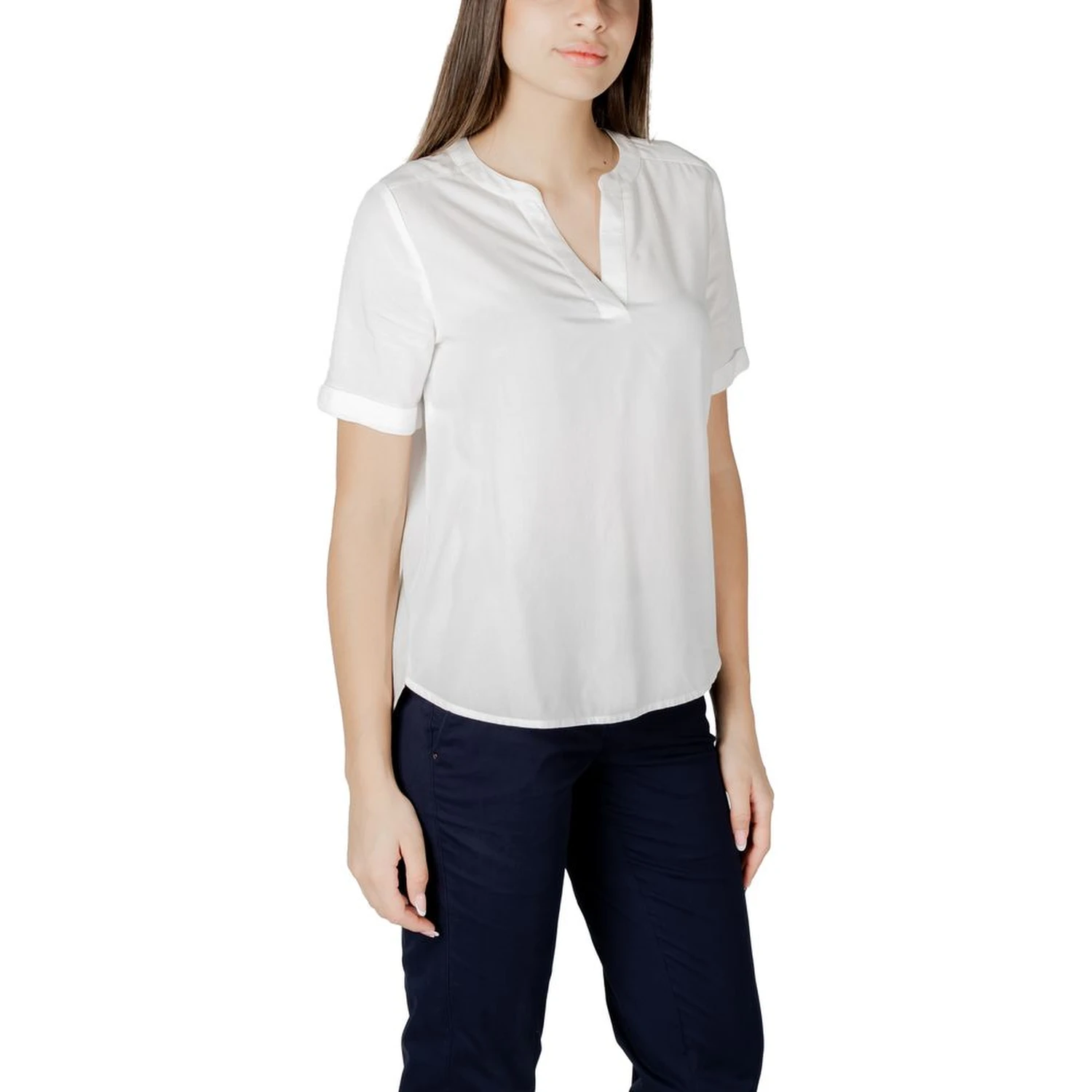 White Viscose Blouse