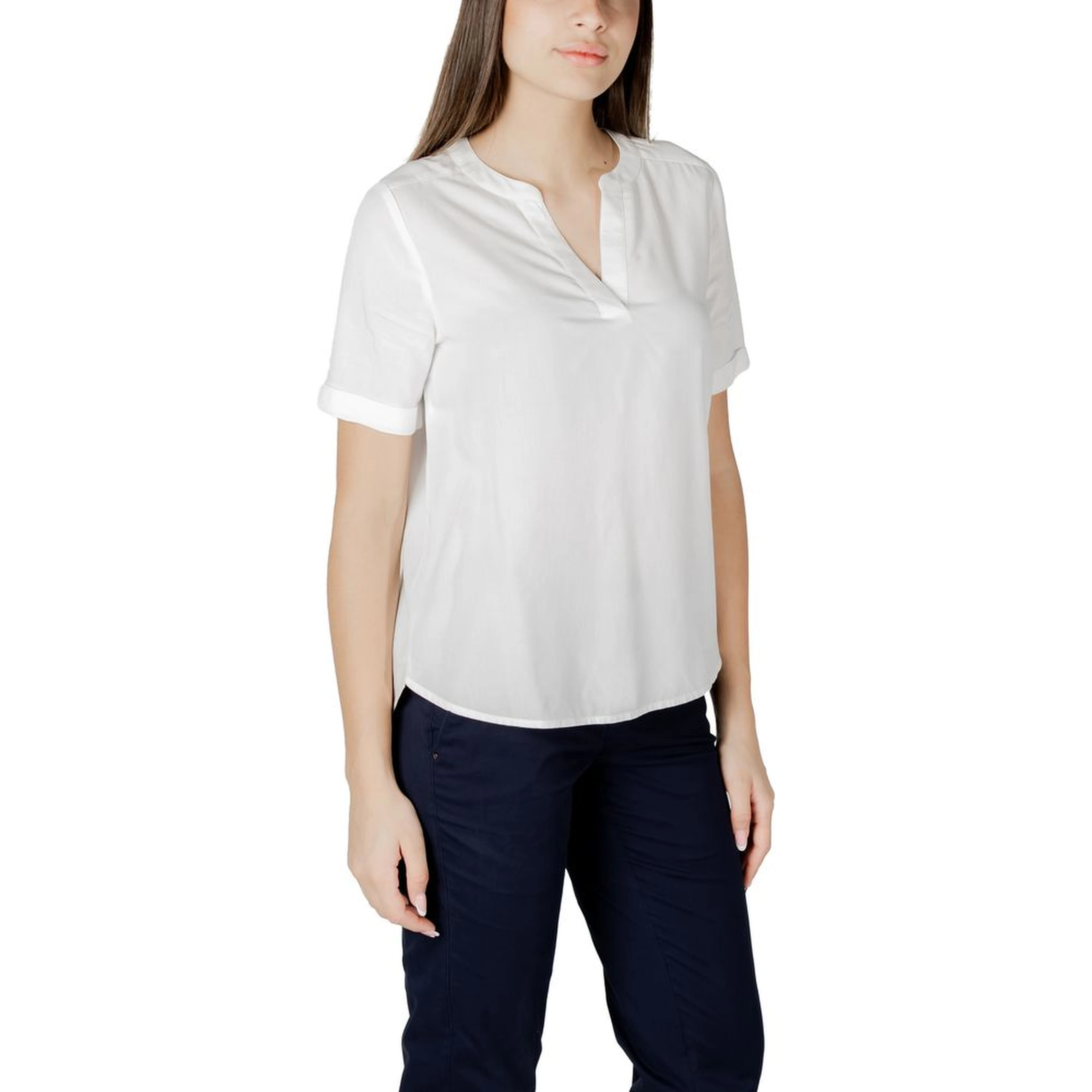 White Viscose Blouse
