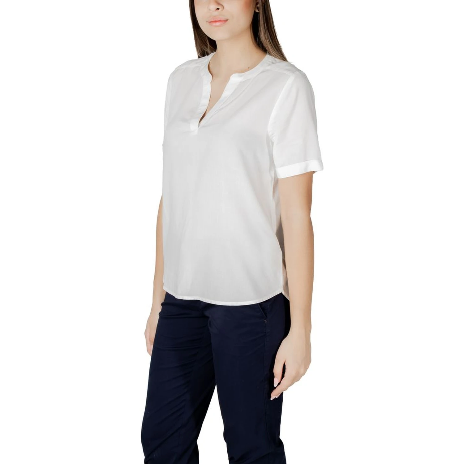 White Viscose Blouse