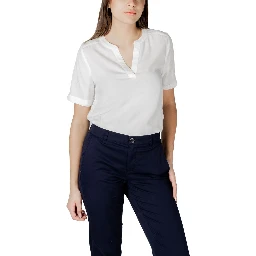 White Viscose Blouse