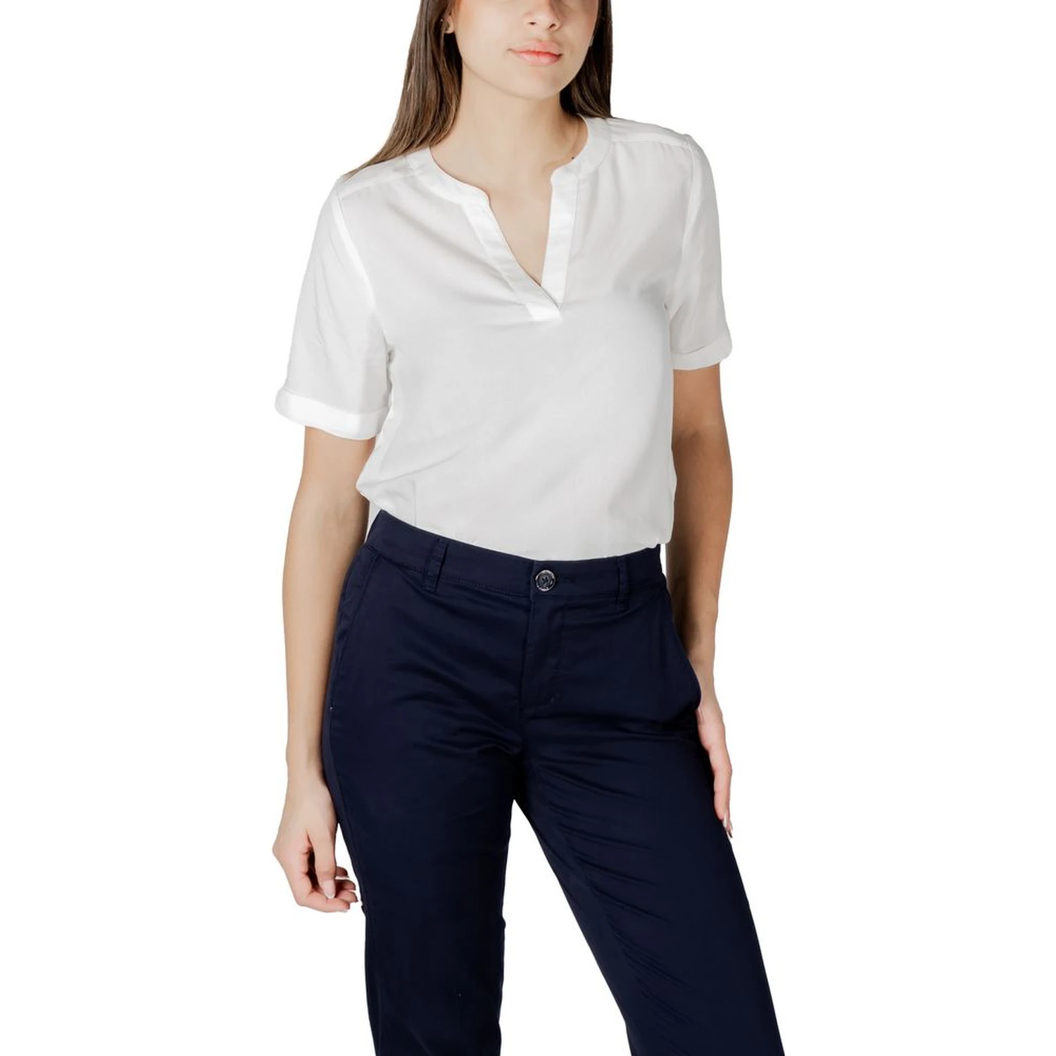 White Viscose Blouse