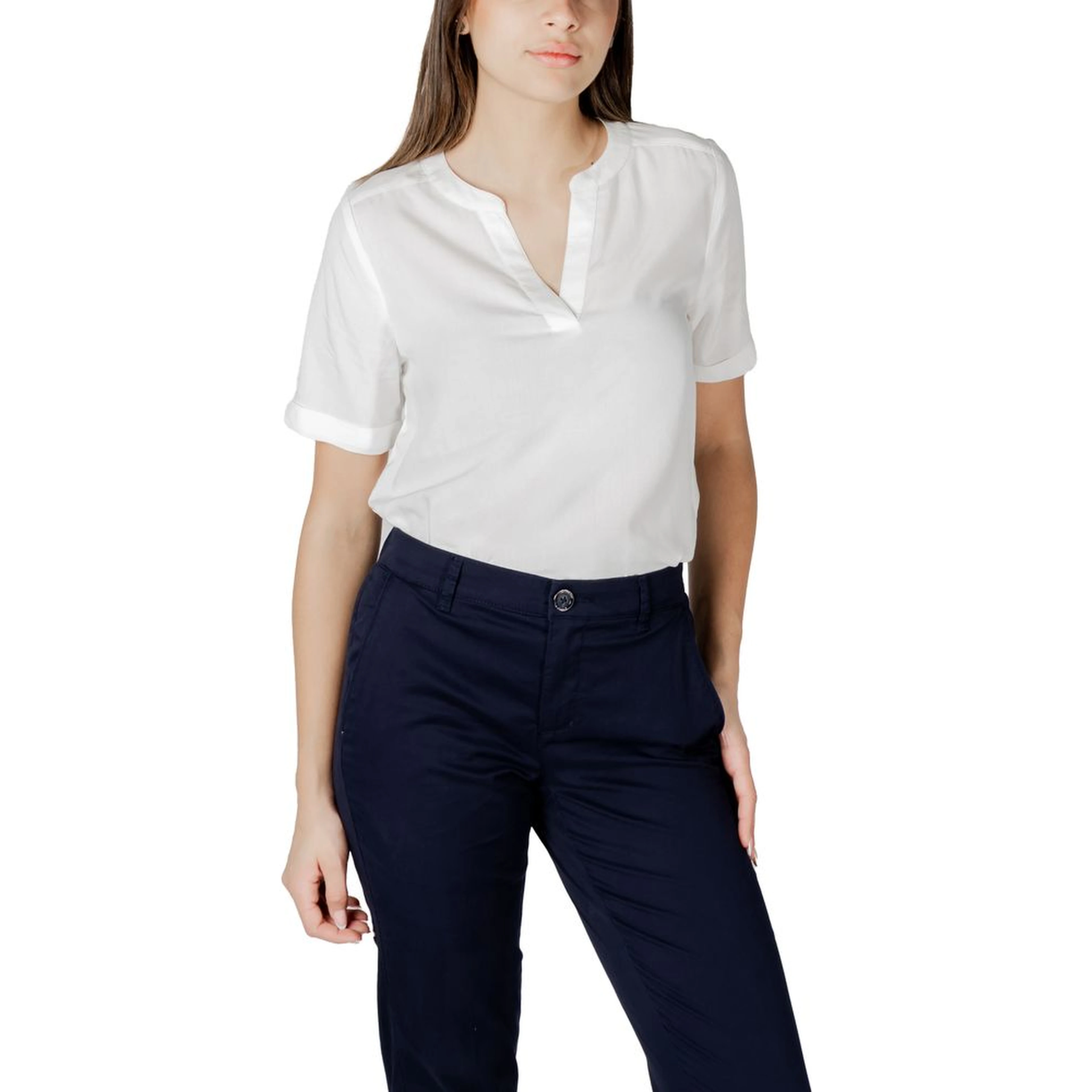 White Viscose Blouse