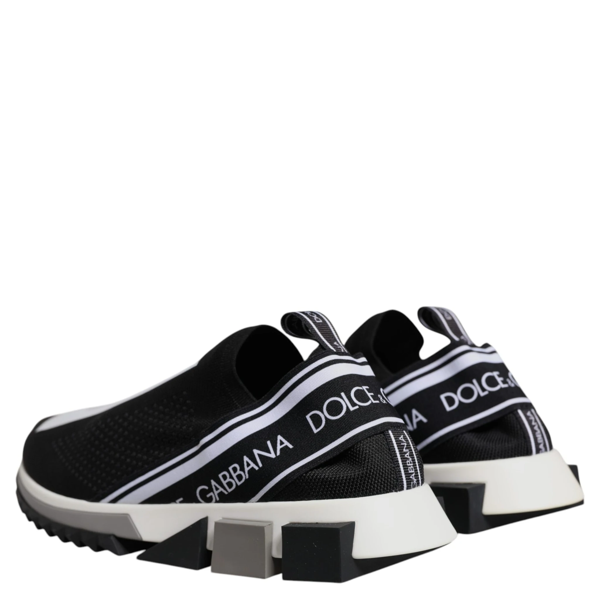 Black White Slip On Sorrento Sneakers Shoes