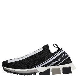 Black White Slip On Sorrento Sneakers Shoes