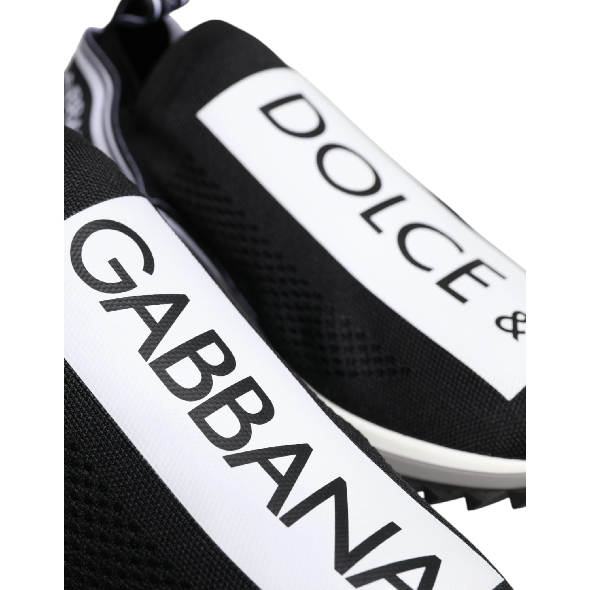 Black White Slip On Sorrento Sneakers Shoes