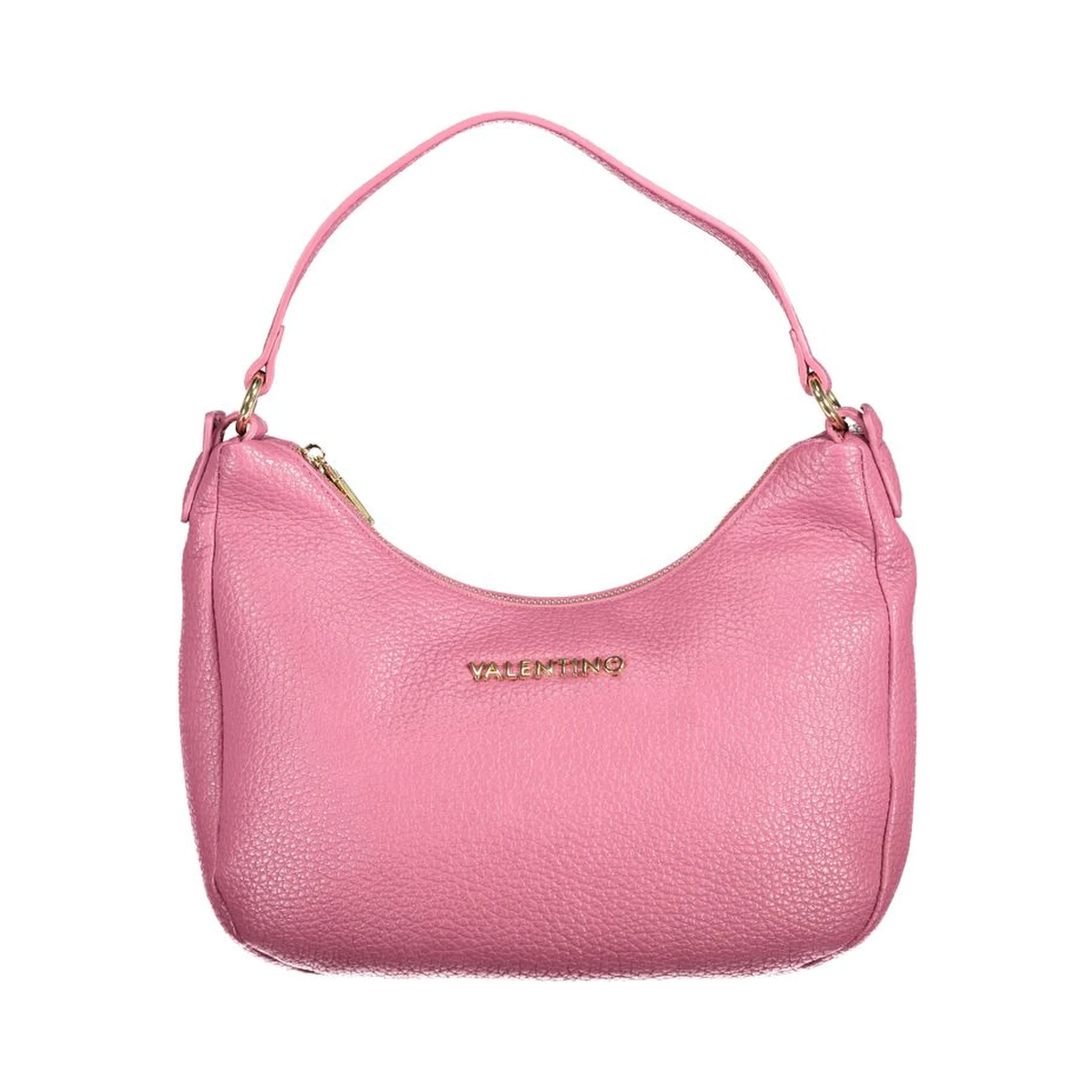 Pink Polyethylene Handbag