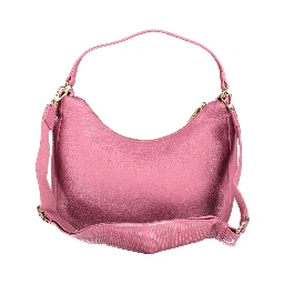 Pink Polyethylene Handbag