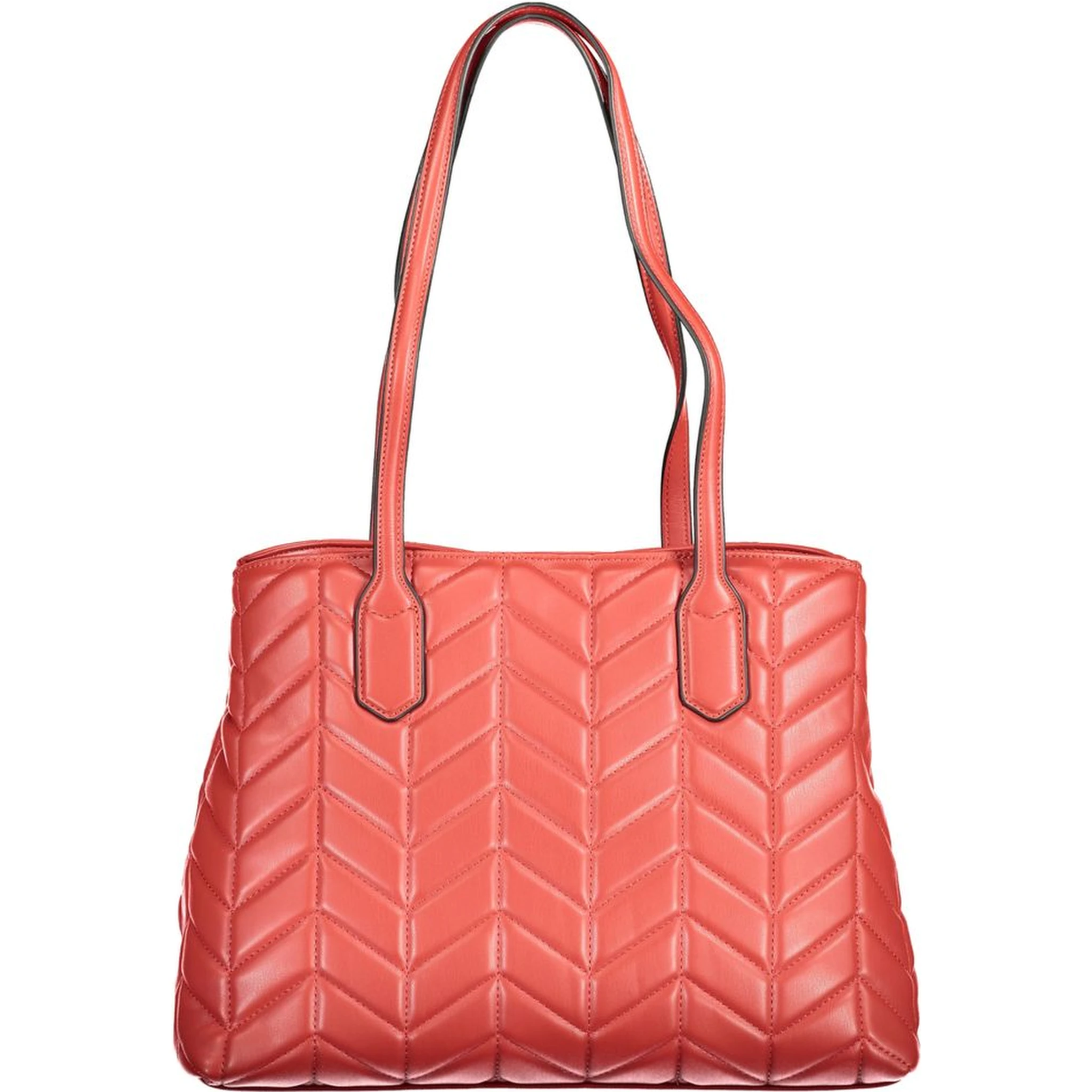 Red Polyethylene Handbag