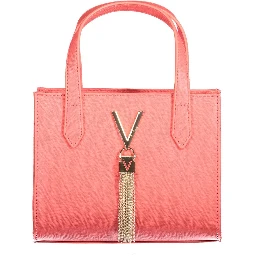 Pink Polyethylene Handbag
