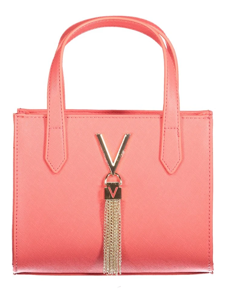 Pink Polyethylene Handbag