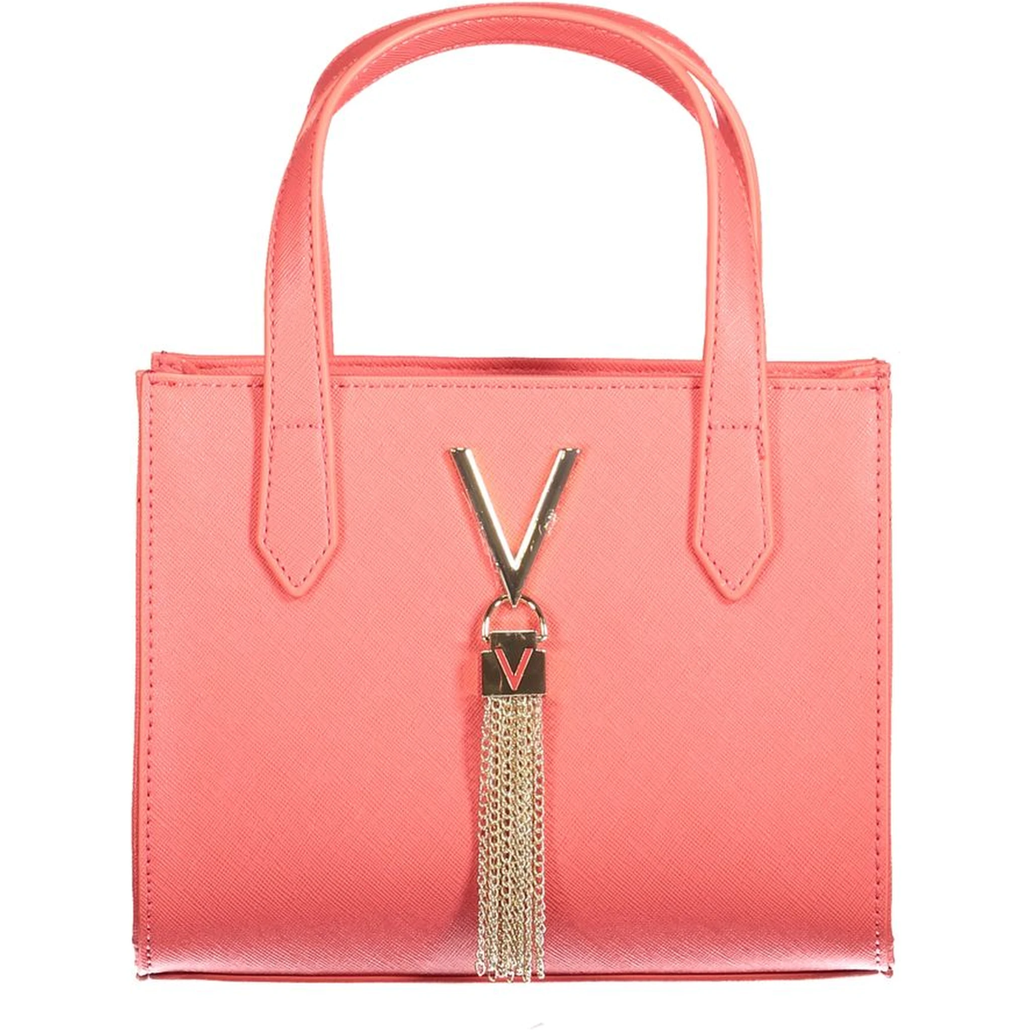 Pink Polyethylene Handbag