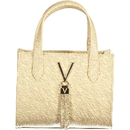 Beige Polyethylene Handbag