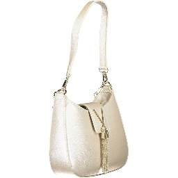 Gray Polyethylene Handbag