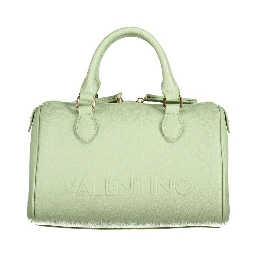 Green Polyethylene Women Handbag