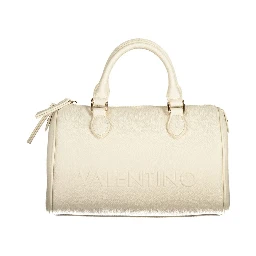 Beige Polyethylene Handbag