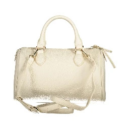 Beige Polyethylene Handbag